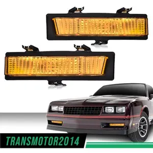 Fit For 83-88 Monte Carlo SS 81-86 Carlo Front Signal Lights Parking Lamps New