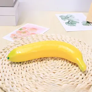 Simulated fruits - Banana. Photography props. Model fake fruits decoration.
