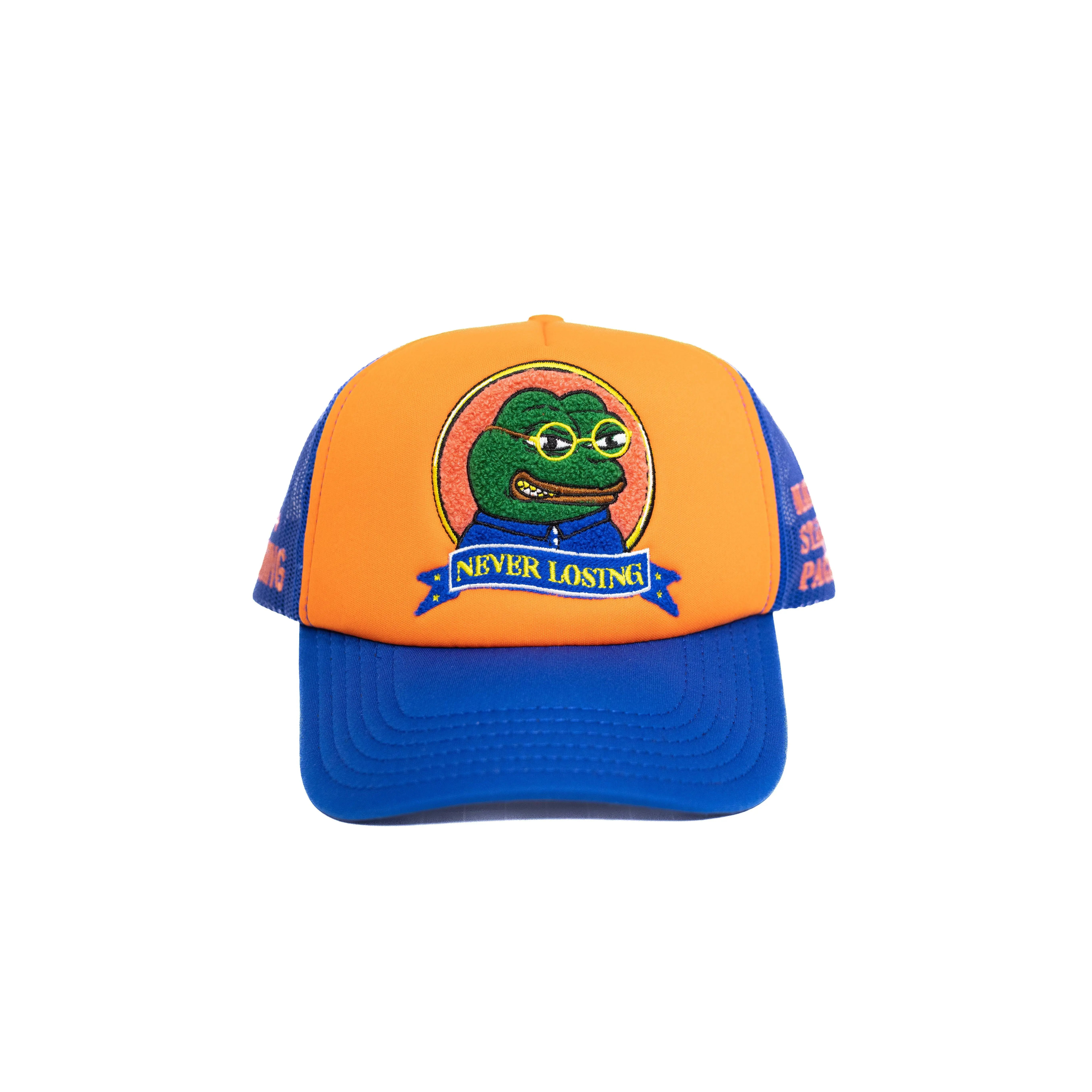 Stay Winning Carty The Frog Trucker Hat