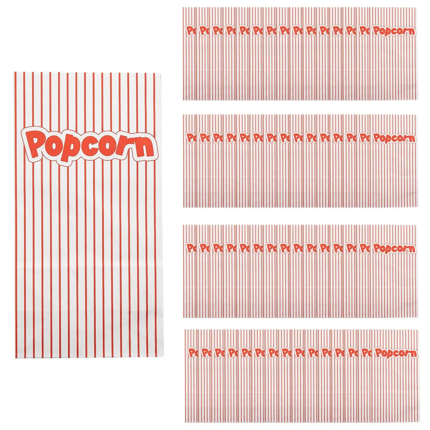 5" x 10" Bulk 60 Pc. Popcorn Bags