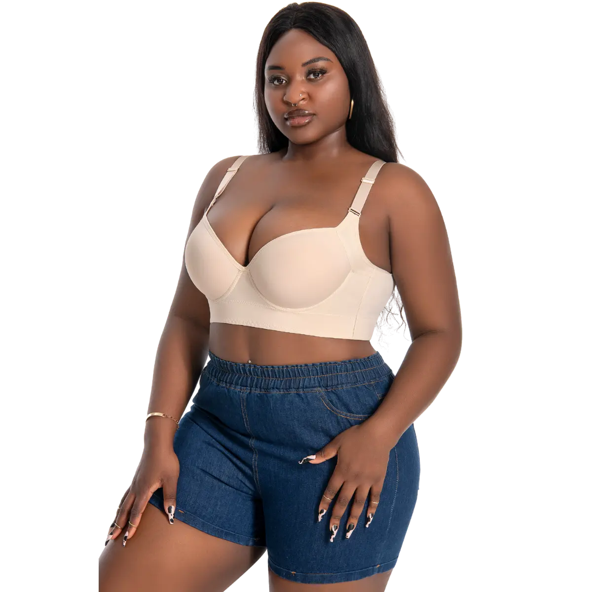 Butter Cream Push Up Bra
