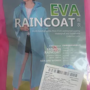 Women's Durable Eva Raincoat, 1 Count Windproof & Waterproof Raincoat with Sealed Edge Protection, Quick Adjust Drawstring Raincoat for Biking & Outdoor Adventures