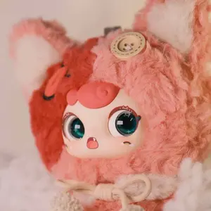 [Buy 2 get 3]ZAZA BB TOY-Patch Town Series Plush  Bunny Plush Dolls,Soft Furry Collectibles,Backpack or clothing decoration,Stuffed Animal
