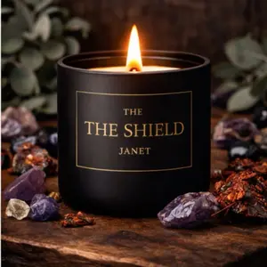 The Empath’s Shield (Janet Level 50 Achievement) 8 oz Soy Candle
