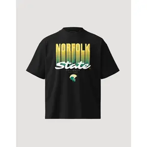 Dungeon Forward - The Yard Essentials - Norfolk State University - NSU Fade Drop Shoulder Oversized Tshirt