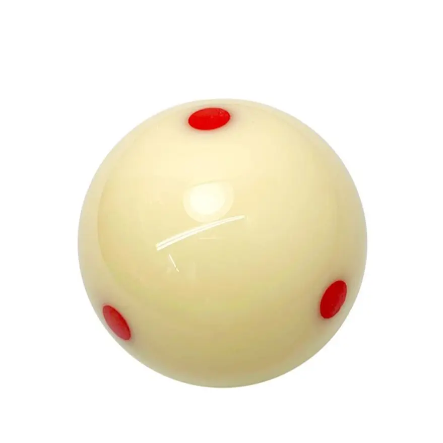 2-1/4 Inch Standard Billiard Pool Table Ball Set, High-Quality Dot Cue Balls, Ideal for Game Play, Includes 6 Points, Billiard Accessories