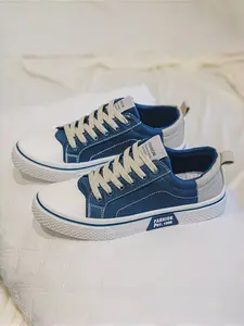 Men's Breathable Anti-Slip Canvas Shoes with Soft Sole, Comfortable Versatile Casual Sneaker for Youth, Stylish Footwear for Everyday Use, Sports Shoes