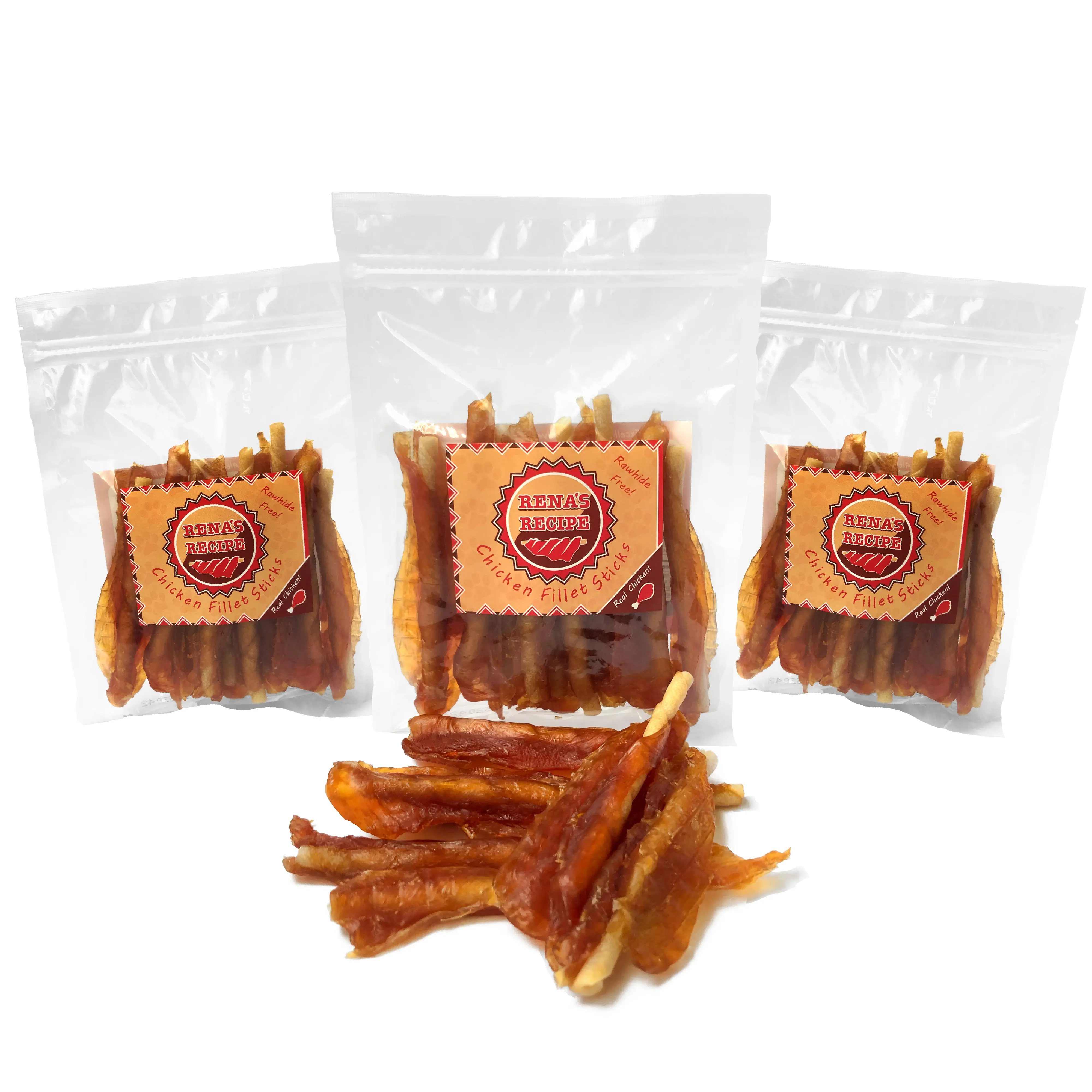 Rena's Recipe Chicken Fillet Sticks (8 Count)  (Pack of 3)