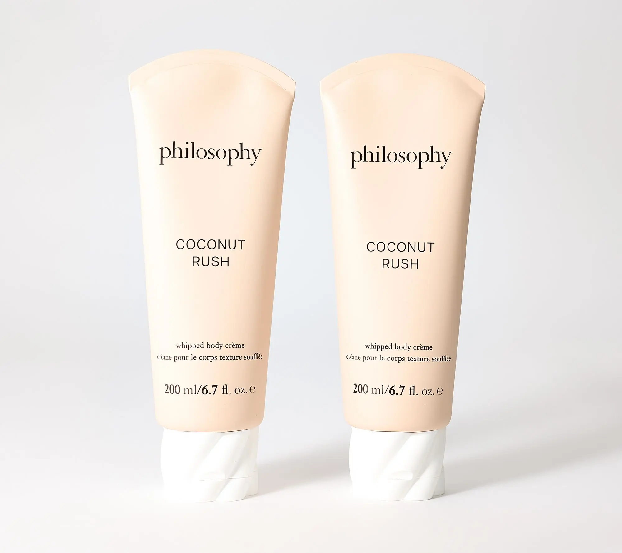 philosophy 6.7oz whipped body cream tube duo