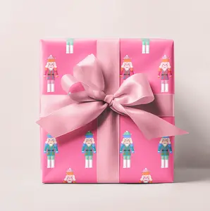 Pink Nutcracker Wrapping Paper Roll