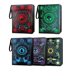 9 Pocket Card Binder with Sleeves 900 Double Sided Pocket Premium Collector Card Album,Card Collection Folder for Game,Sport