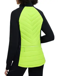 baleaf Women's Cycling Puffer Jacket Winter Warm Lightweight Insulated Hiking Jackets Zip Pockets Running Skiing