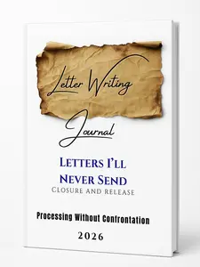 Letter Writing Journal: Letters I'll Never Send - Closure and Release