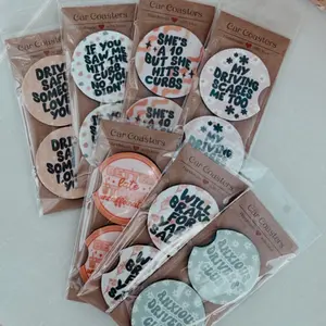 Trendy Car Coasters