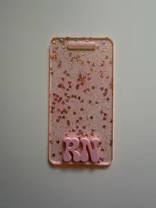 Custom Badge Holders. Medical professional ID card. RN, phlebotomist, MA, CNA, pharmacy tech badge holder