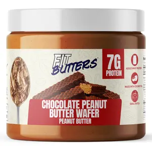 Fit Butters Chocolate Peanut Butter Wafer Peanut Butter