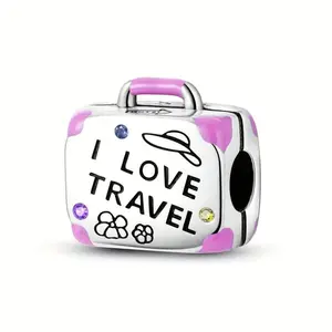 Wanderlust Suitcase Charm
