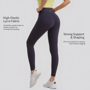 S&W Zero-Feel Leggings 2.0 for Women, High-Waist Tummy Control Workout Leggings, High-Elastic Strong Lift & Shape Yoga Pants for Running Gym