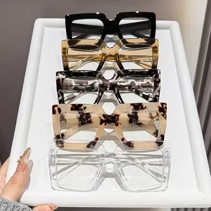 5 Piece Large Frame Reading Glasses for Men and Women, Ideal for Students and Seniors, Everyday Casual Wear, Comfortable PC Lens Design, Reading Eyeglasses