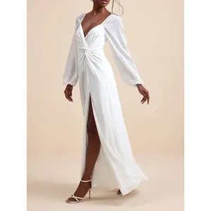 Lulus Composed Soiree Black Twist-Front Long Sleeve Maxi Dress outfits Mesh Tropical Leopard Tube