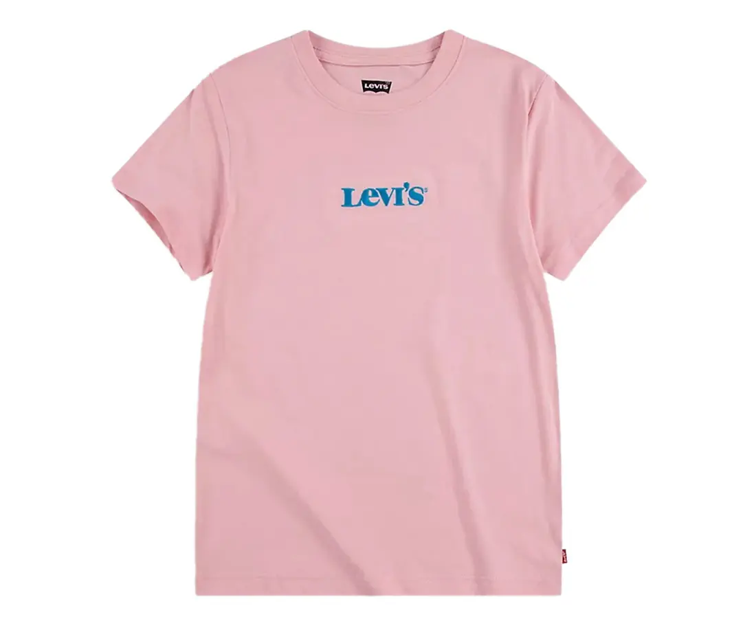 Levi's Small Logo Script Tee Boys Active Shirts & Tees