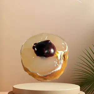 Handcrafted Longan Fidget Toy, 5.12in, Ultra Soft & Squishy, Slow Rebound for Relaxation