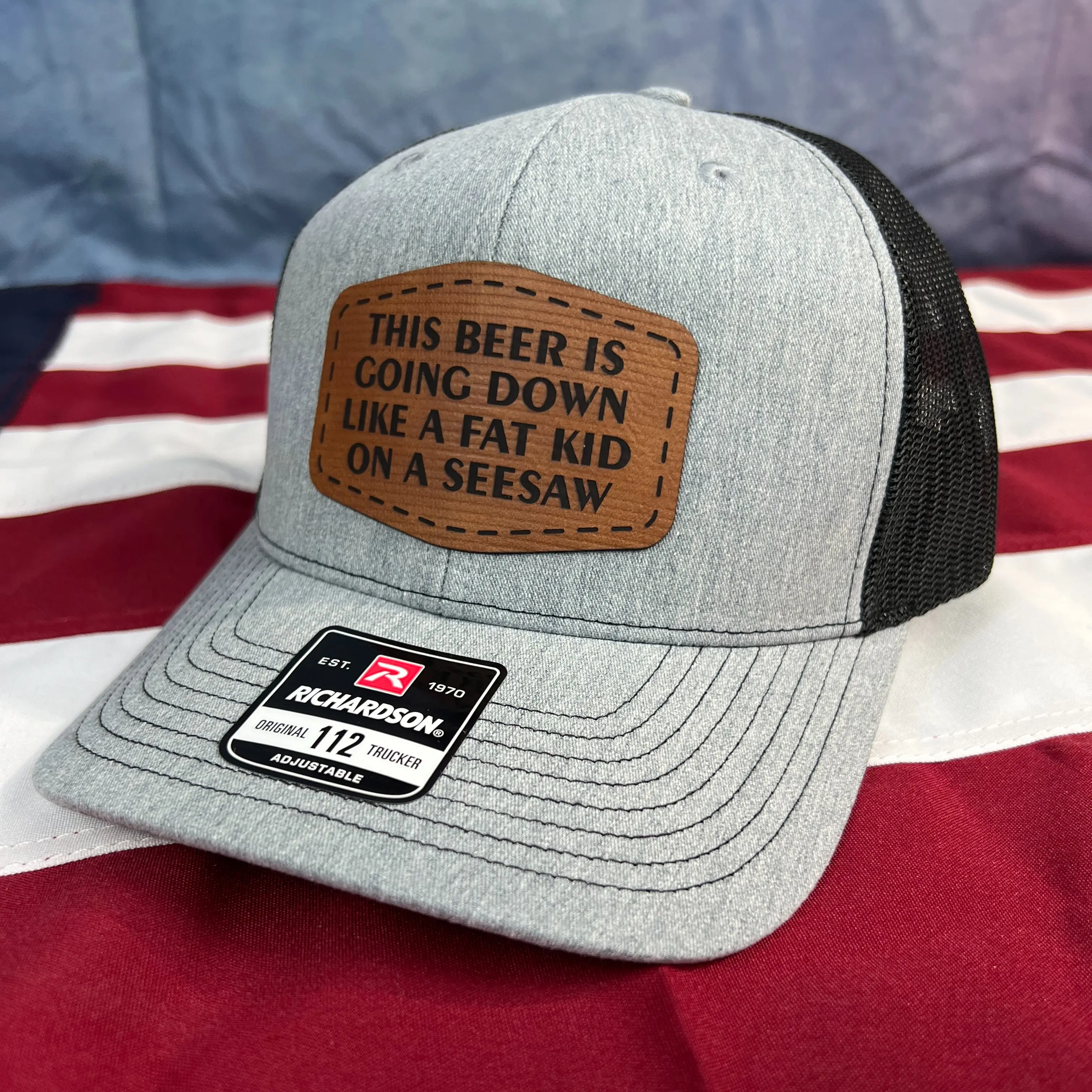 Beer is going down - trucker hat Beer is going down - trucker hat