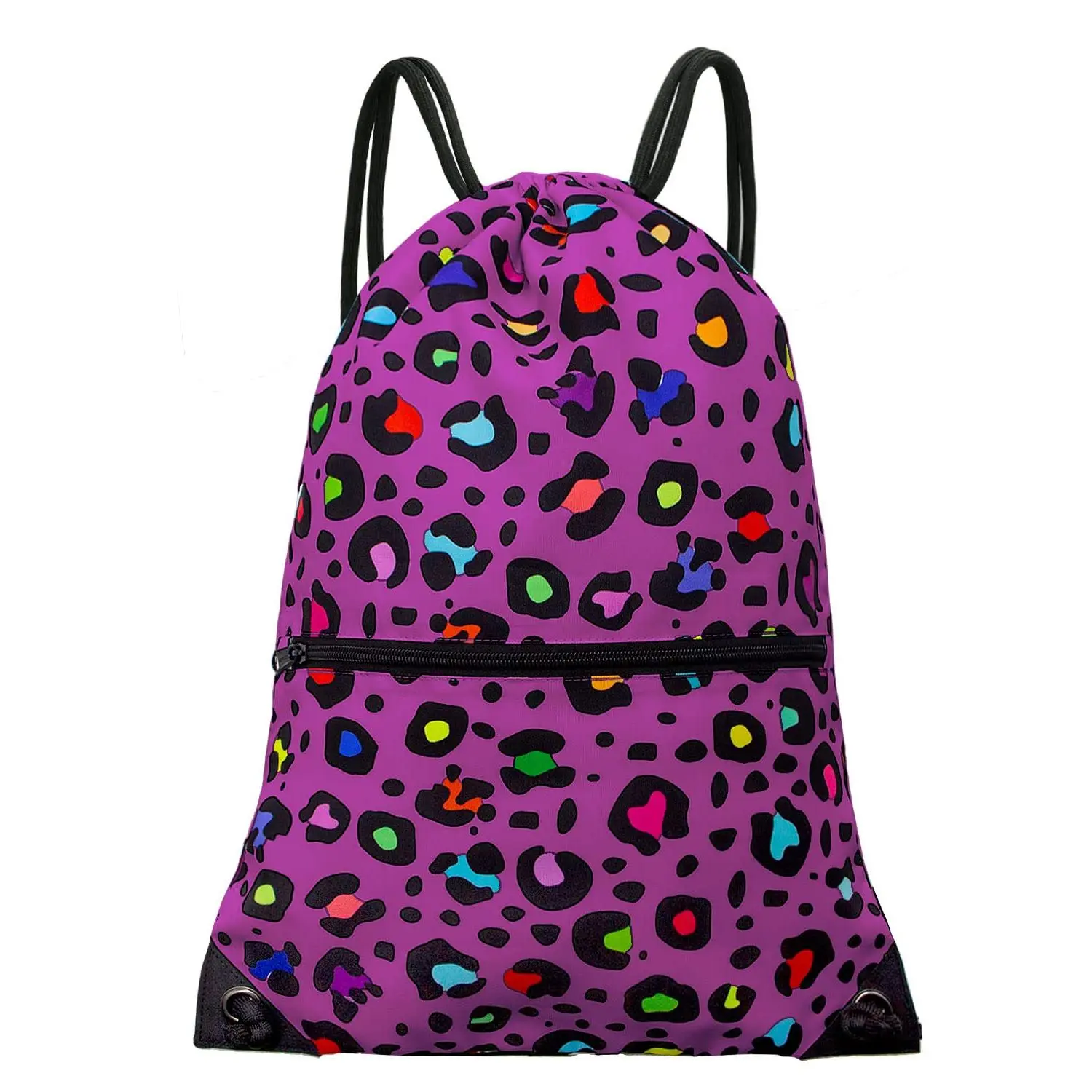 Colorful Purple Leopard