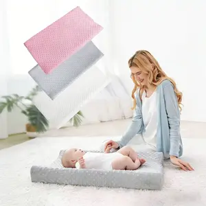 1pc Diaper Changing Pad Cover, Super Soft Doudou Velvet, Breathable Diaper Changing Table Sheet, Wipeable Baby Diapers, Unisex, Perfect Baby Shower Gift