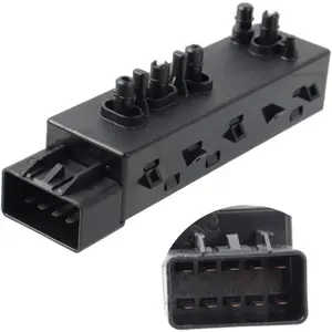 12451498 Front Right Passenger 8 Way Power Seat Control Adjustment Switch For 2007-2013 Sierra,Yukon,Avalanche,Silverado,Suburban,Lacrosse