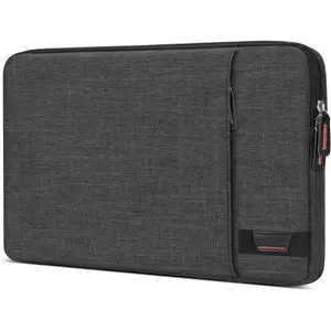 Portable  Case 17.3 Inch,Protective Padded Sleeve Compatible with ARZOPA ForHelp ALOLG MNN UPERFECT Portable ,Travel Bag with 2 Accessory Pocket,Size-15.9"x10.2",Black