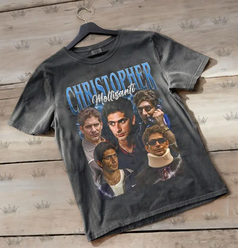 Christopher Shirt, Moltisanti TV Crime Drama Comfort Colors Tee, Vintage 90s Mobster Graphic T-Shirt Sweatshirt Hoodie