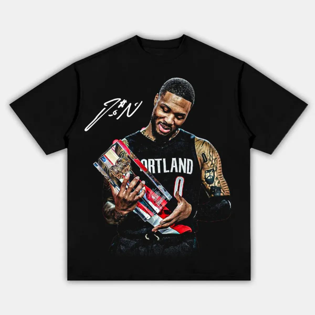DAME LILLARD "3 POINT CHAMP" Basketball Adult and Youth T-Shirt Sweatshirt, Damian Lillard shirt, graphic t-shirts, Game Day Shirt, Basketball merch, men's clothing clothes merch, Streetwear, Gift For Him and Her