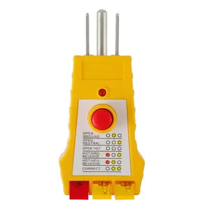 Outlet Circuit Testers for Grounding Products, Outlet Tester with GFCI, Plug Tester,  Test, Electrical Receptacle Tester for North  Outlets