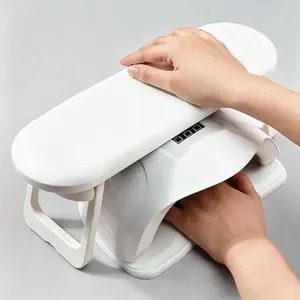 Russian Simple Style Nail Art Plastic Manicure Hand Pillow Foldable Wrist Brace Tool Portable Hand Pillow Nail Shop Nail Tool with Table Mat