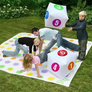 Party activities Inflatable dice, blow dice Party toys Inflatable toy sieves