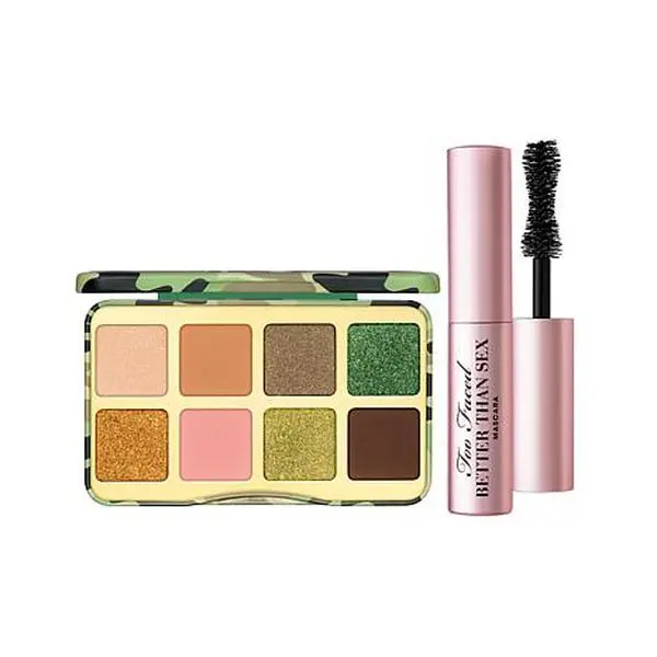 Too Faced Major Love Mini Palette & Better Than Sex Travel Mascara Set Too Faced Major Love Mini Palette & Better Than Sex Travel Mascara Set
