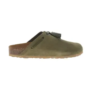 Seychelles Womens Windswept Tassle Clogs Casual - Green Seychelles Womens Windswept Tassle Clogs Casual - Green