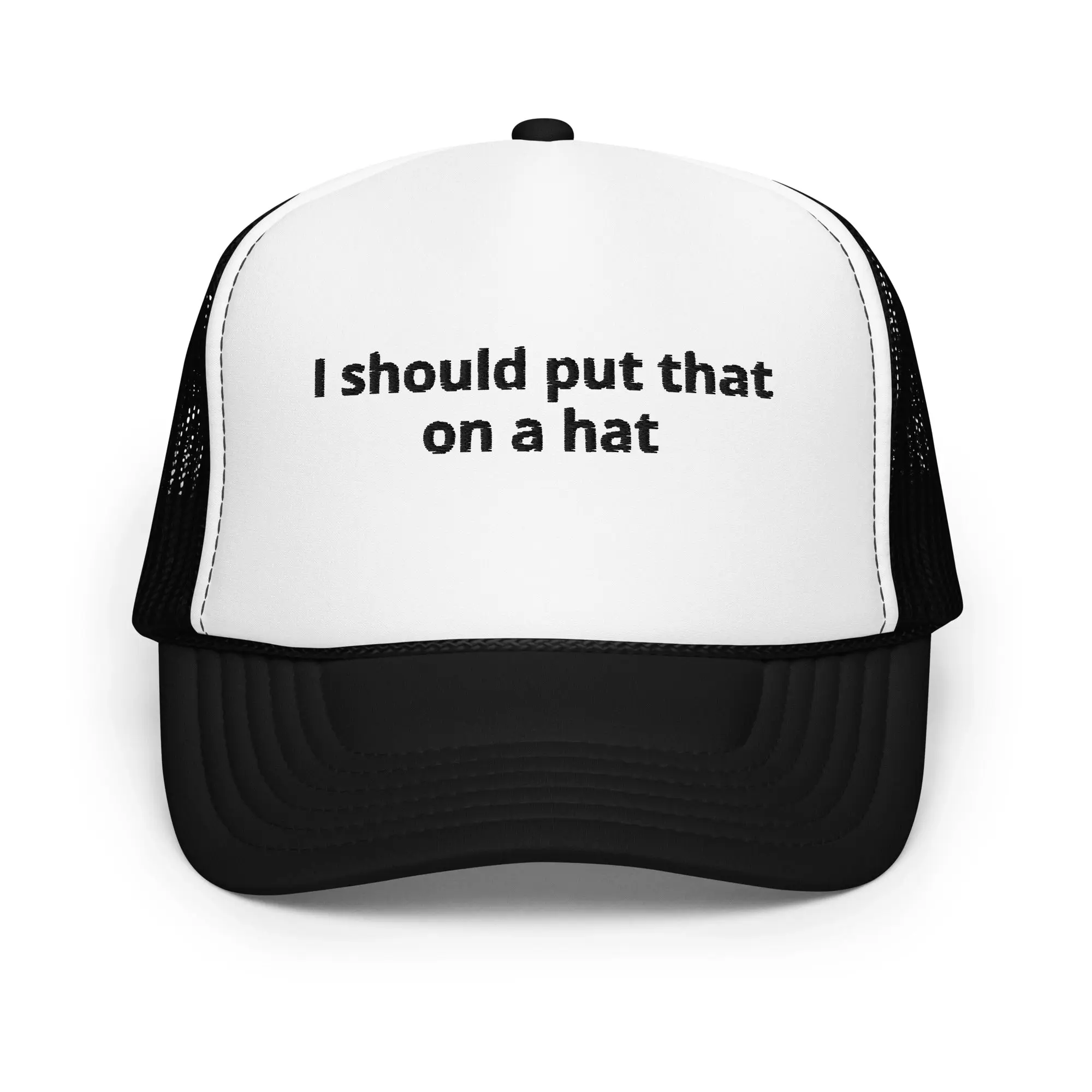 Foam trucker hat