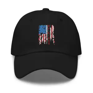 Dad Hat No Kings Bold Patriotic Classic Vintage 4th of July 2025 Edition