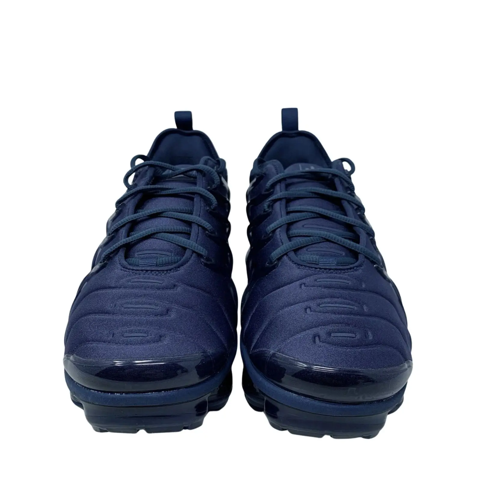 Nike Air VaporMax Plus Men's Sneakers Thunder Blue Midnight Navy Cool Grey IM2371-437, Low Top Casual Shoes, Full-Length Air Cushioning, Lightweight Lifestyle Footwear, Lace Up Sneakers, Streetwear Shoes, Everyday Wear