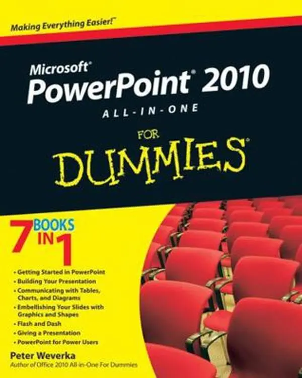 USED-PowerPoint 2010 All-In-One for Dummies by Weverka, Peter (Paperback)