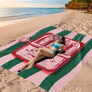 Ultra-Soft Absorbent Beach Towels, Large Size, Ideal for Pool Parties & Summer Vacations, Durable Reusable Design, Perfect for Outdoor Use