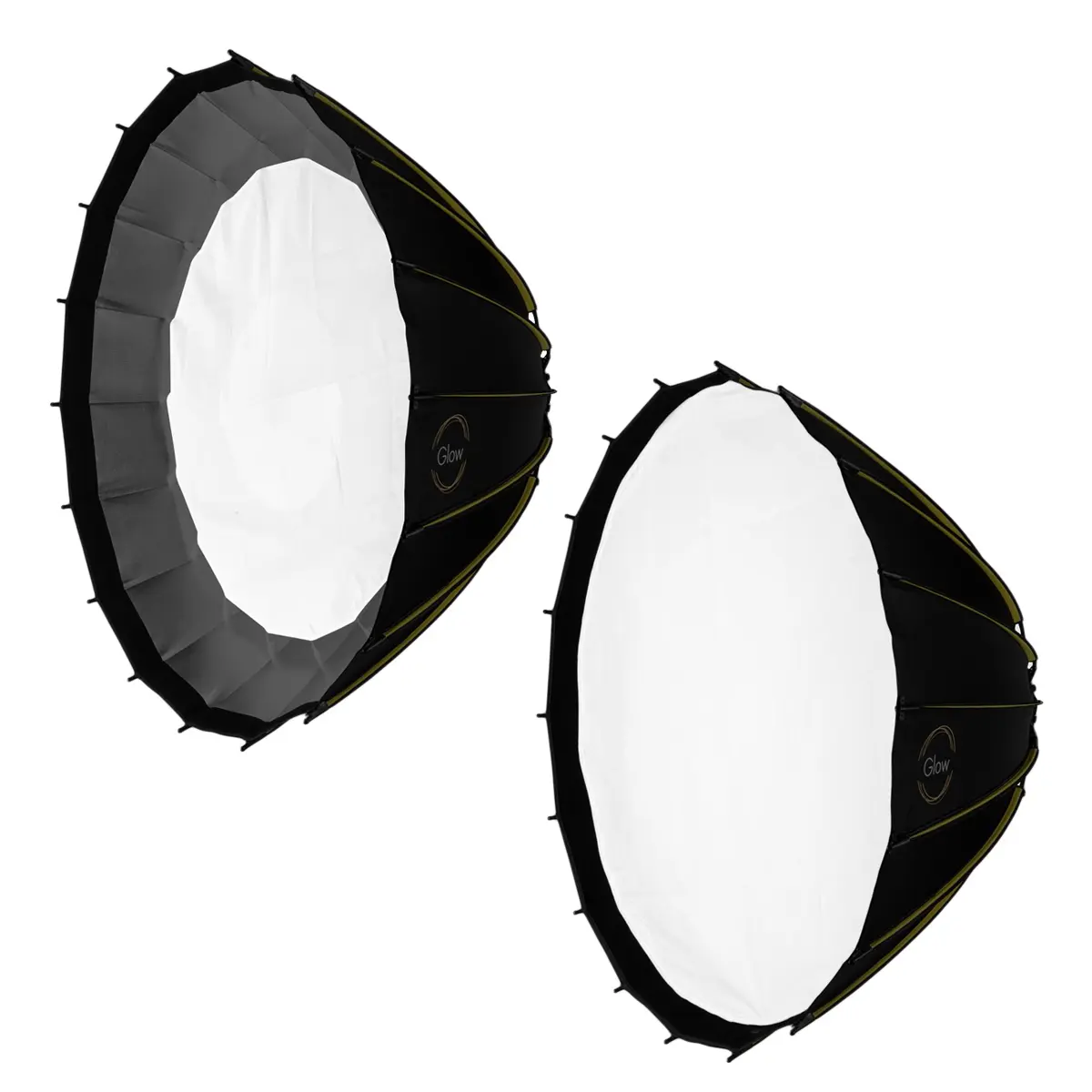 Luminous EZ Lock Inner & Outer Diffusion Fabric Diffusers, Camera Accessories for Profoto Quick-Open 47.2" Deep Parabolic Softbox