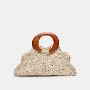 Dolce Vita MAREN HANDBAG IVORY CROCHET