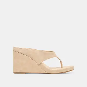 Dolce Vita HINNA WEDGES CAMEL SUEDE