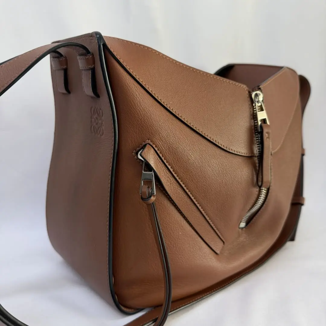 Pre-owned Loewe Hammock Small Bag in Tan Leather