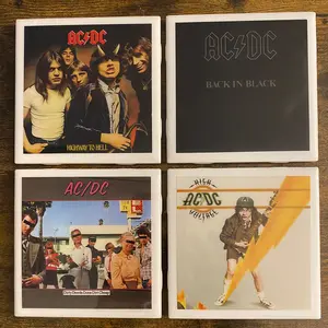 AC/DC Classic Album Ceramic Coasters - Set Of 4