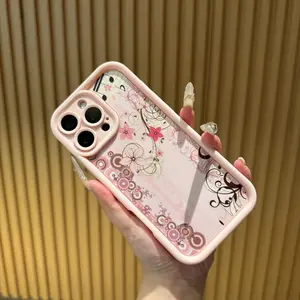 Vintage Music Notes Phone Case|Aesthetic Musical Score & Floral Art Cover|Trendy Shockproof Protective Cover For iPhone 17 Pro Max 16 15 14 13 mini 12 mini 11 for Samsung S21 S22 S23 S24 S25 S26 Phone Case|Gift for Music Lovers