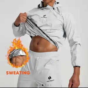 HOTSUIT Unisex Sauna Suit Set – Workout Jacket for Boxing, Gym, and Fitness Training Outdoorfun